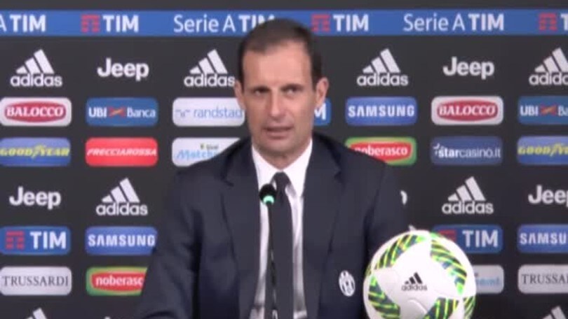 Allegri: "Scelgo la formazione non per accontentare i giocatori"
