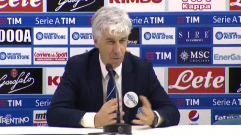 Gasperini: "Champions? Mi sembra esagerato.."