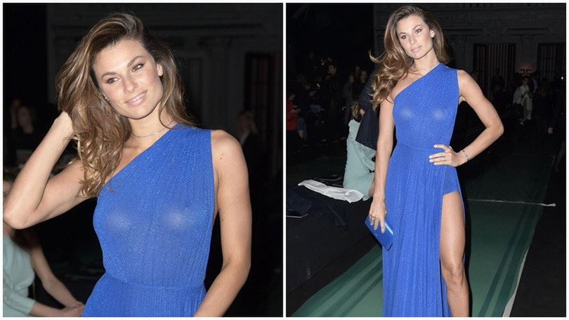 Dayane Mello, spacco e sexy trasparenze per l'ex naufraga
