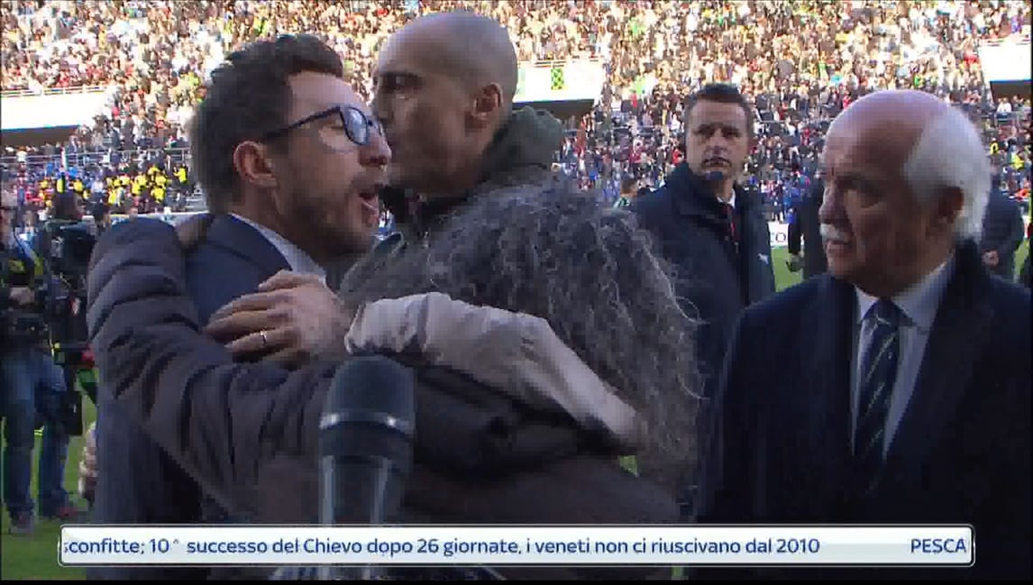 Sassuolo, Di Francesco furioso: nervosismo a fine gara. Lite a bordo campo