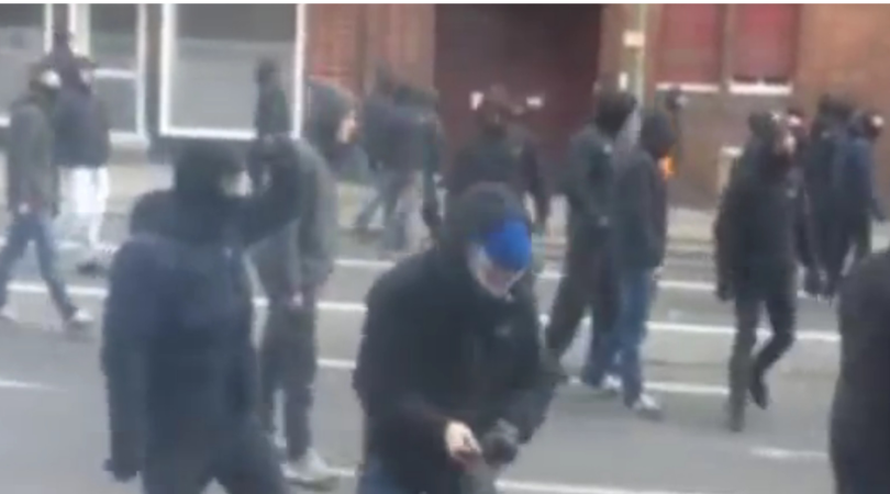 Scontri tra tifosi dell'Hertha Berlino e Francoforte: 100 arresti