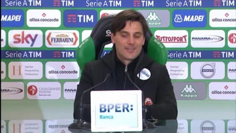 Montella: "Non mi è piaciuta la situazione che si è creata"