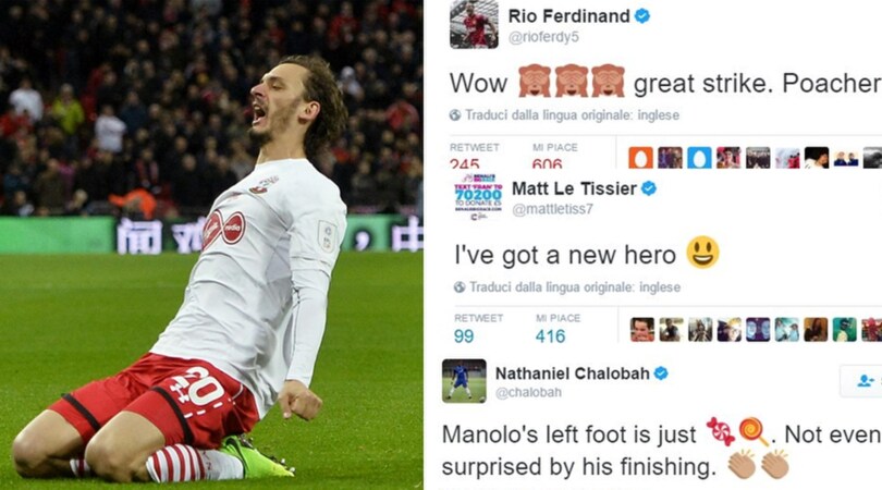 EFL Cup, che Gabbiadini! Standing ovation a Wembley e sui social