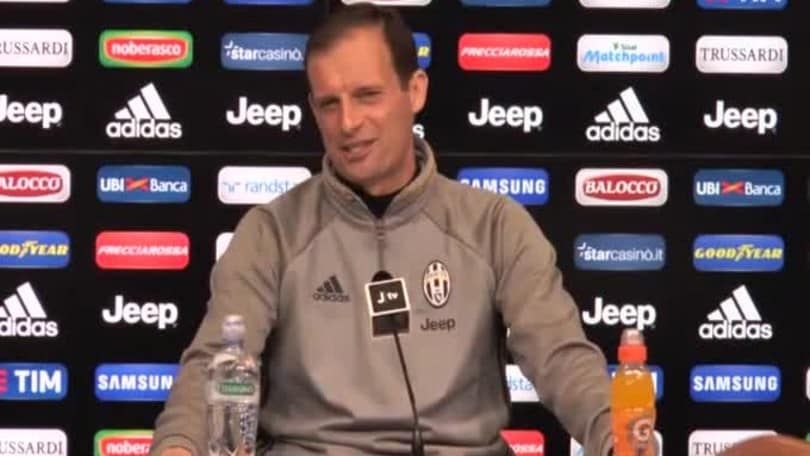 Allegri: "Triplete? Siamo seri.."