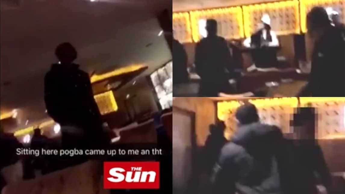 Manchester United, Pogba: rissa sfiorata al ristorante con i tifosi