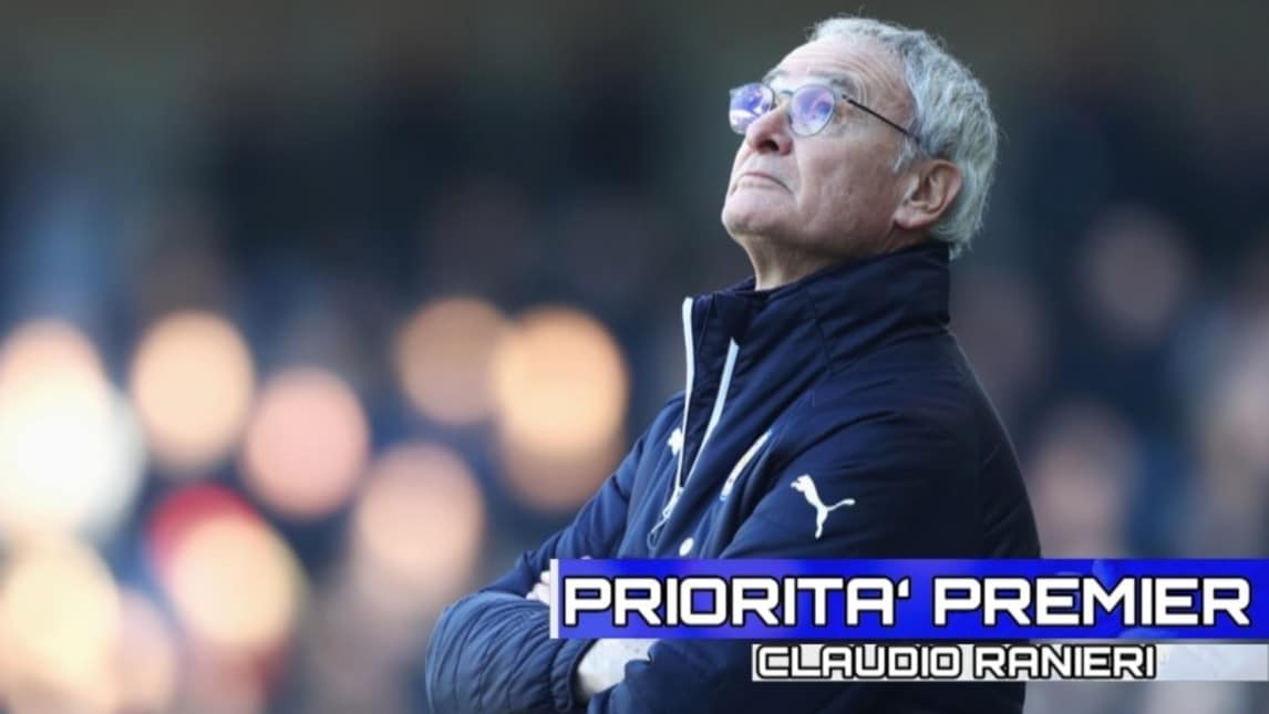 Ranieri richiestissimo, ma lui vuole la Premier