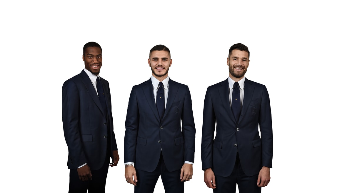 Brooks Brothers in campo con Inter-Roma