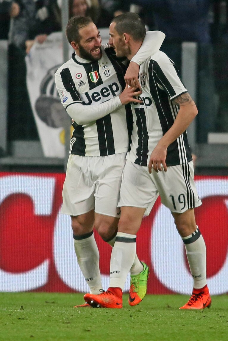 Juventus, Higuain: «L'esultanza? Per il Napoli ho sempre rispetto»