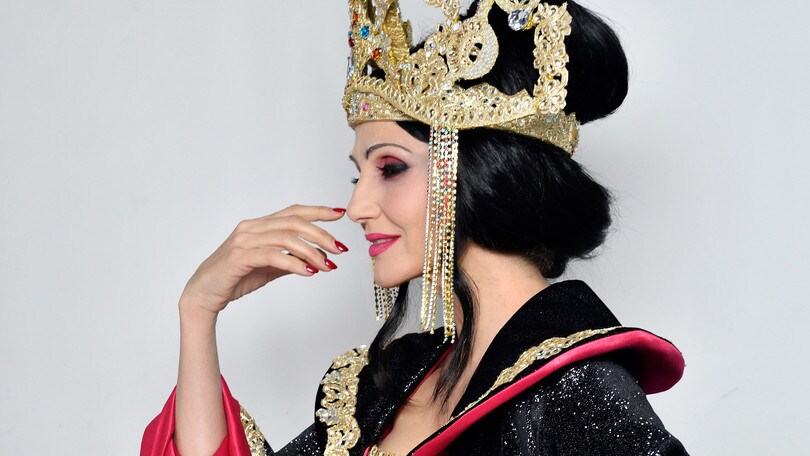 Lorella Cuccarini è La Regina di Ghiaccio