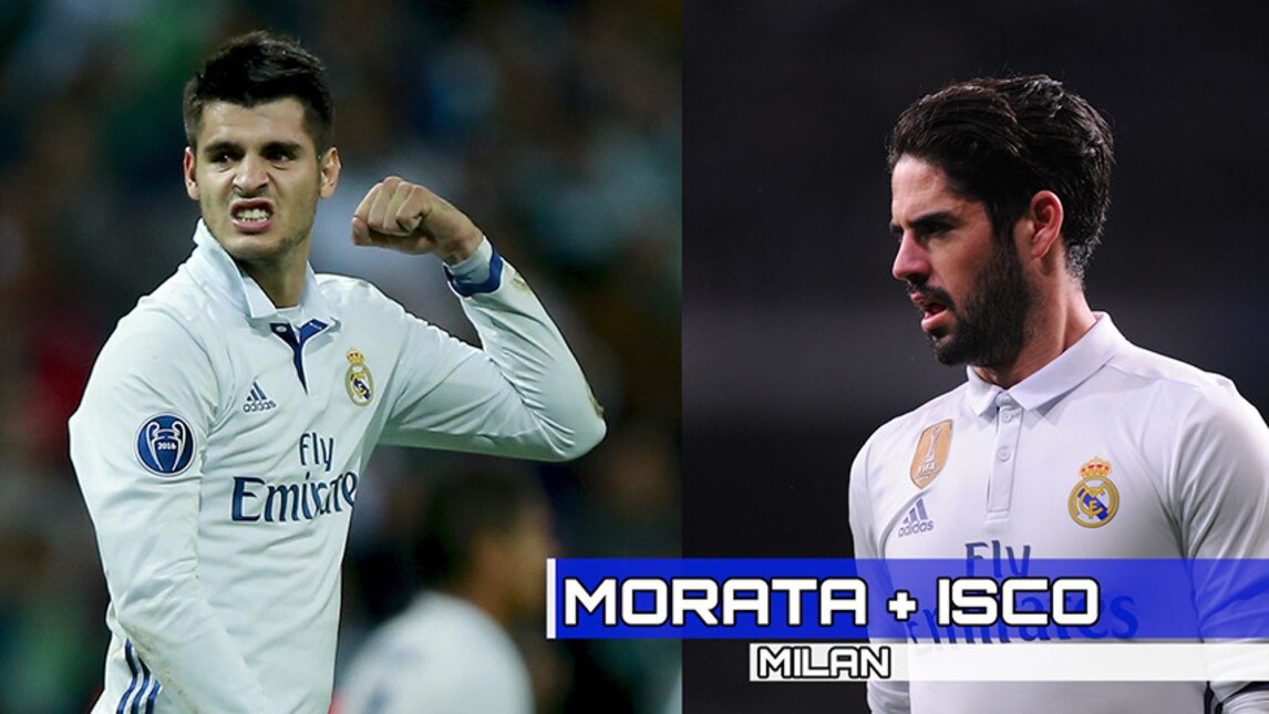 Milan, si punta su Isco e Morata