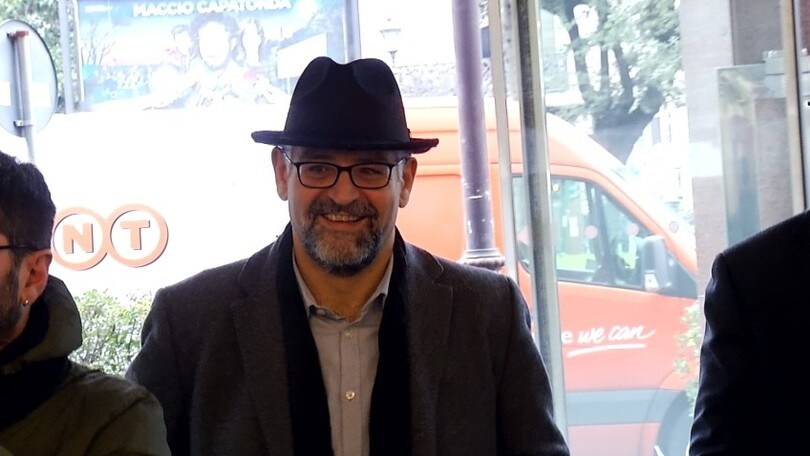 Fortunato Cerlino e Toni D'Angelo ospiti al Corriere dello Sport.it, il backstage