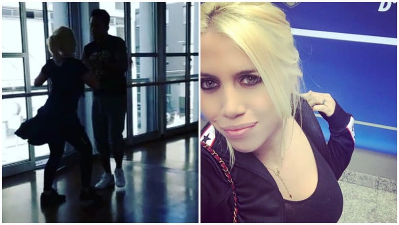 Wanda Nara, la prima lezione di bachata è un successo
