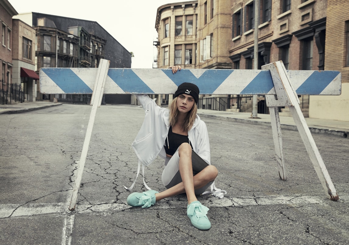 Cara Delevingne per la campagna “Do you” PE17 di Puma