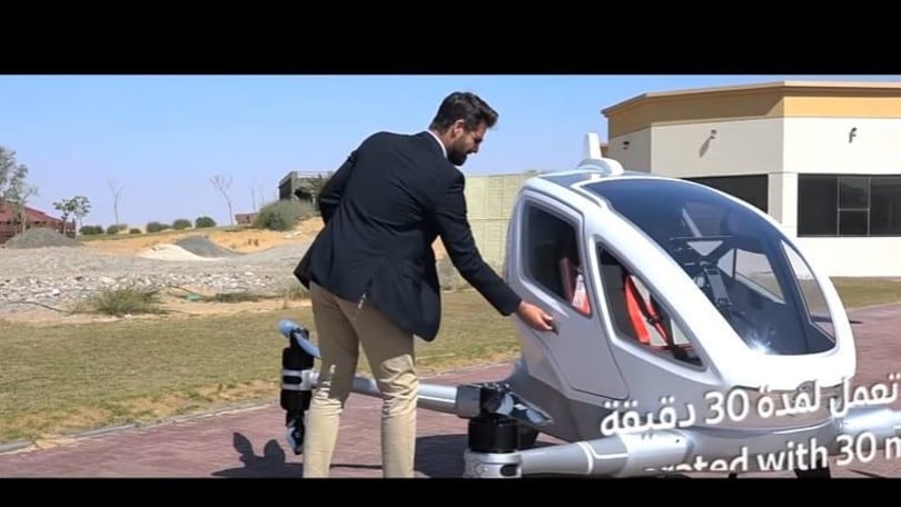 Dubai, via ai test con i droni-taxi