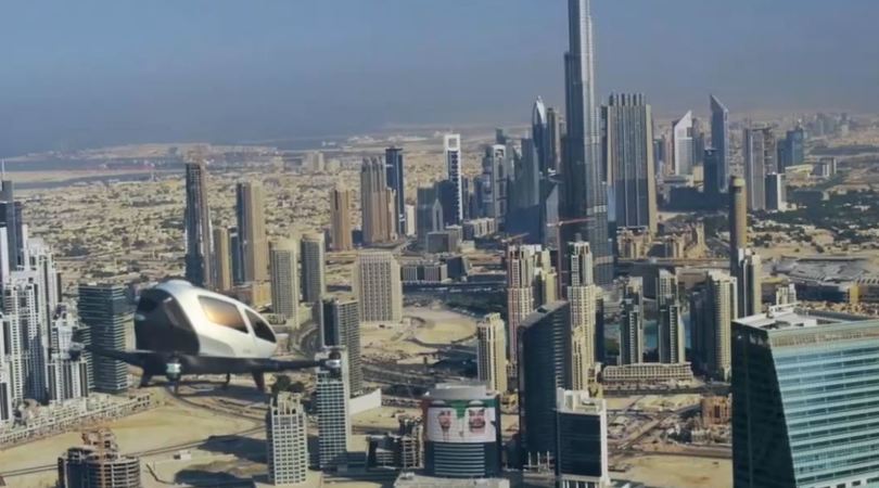 Dubai, droni-taxi dall'estate 2017