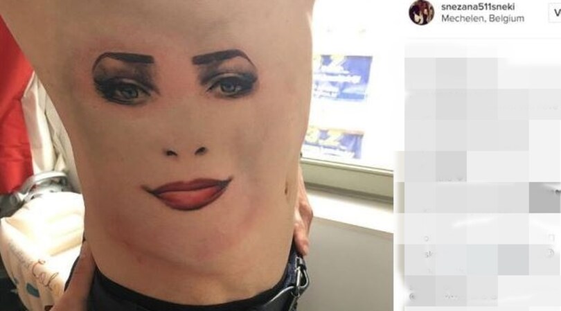 Il calciatore col tatuaggio più brutto (forse)