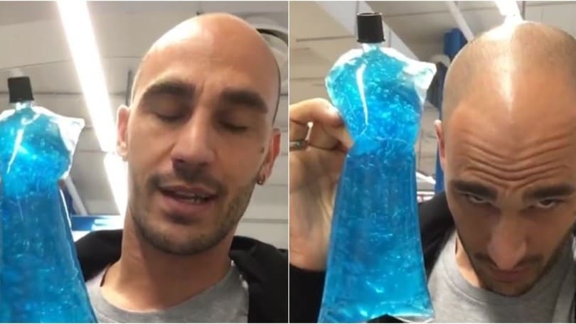 Instagram, Paolo Cannavaro da ridere: "Gel? Ecco gli effetti..."