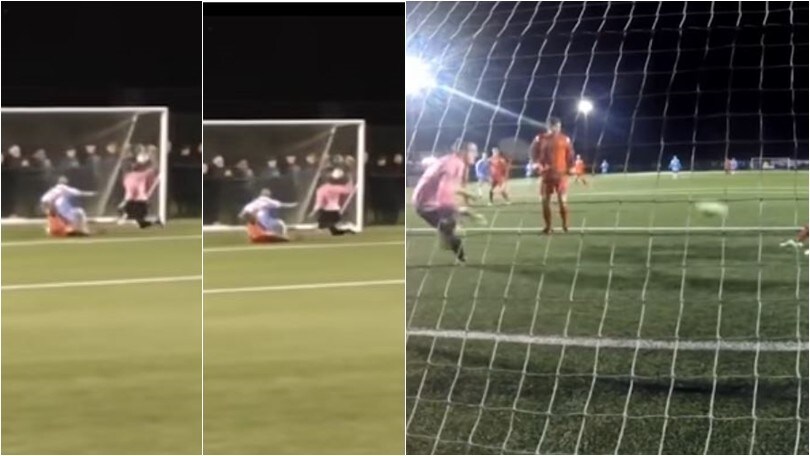 Gol fatto... no: la respinta del portiere è spettacolare!