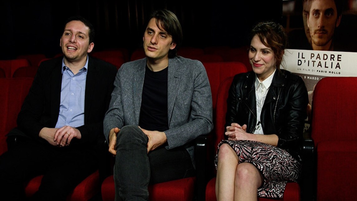 Il padre d'Italia, intervista a Luca Marinelli e Isabella Ragonese