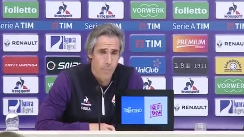 Sousa: "Complimenti a Gasperini"