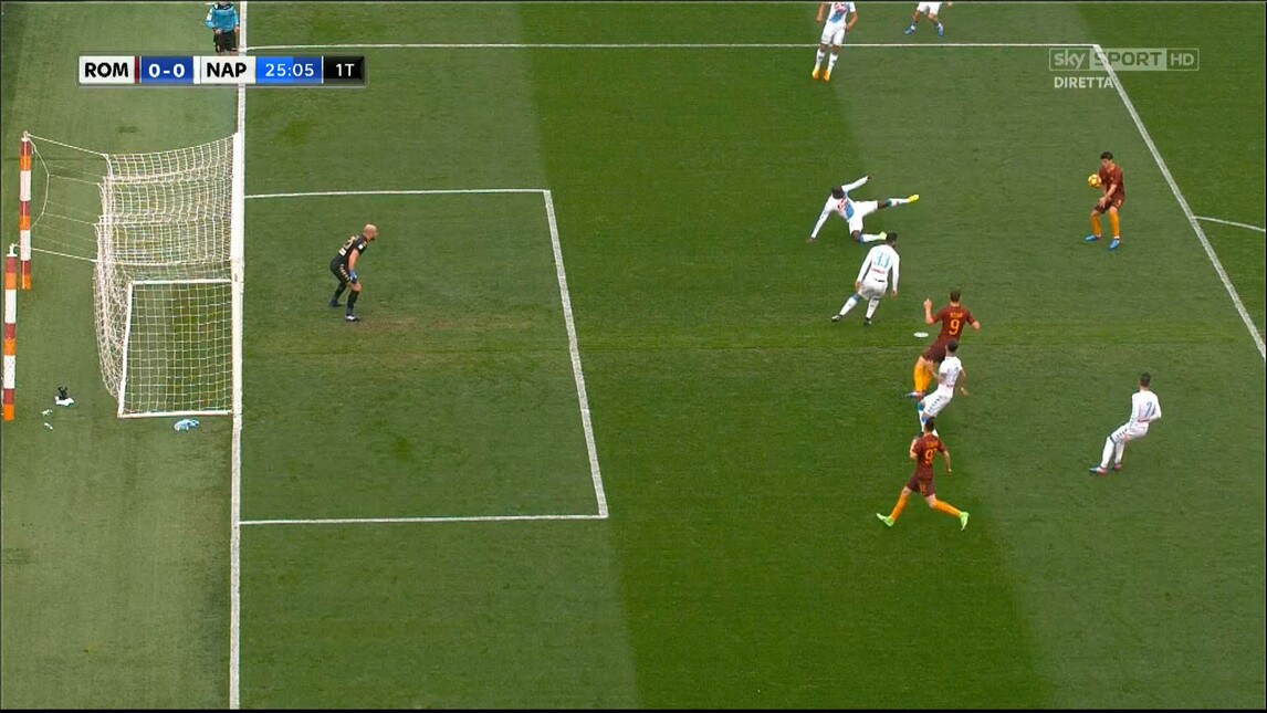 Roma-Napoli, tutti i casi da moviola