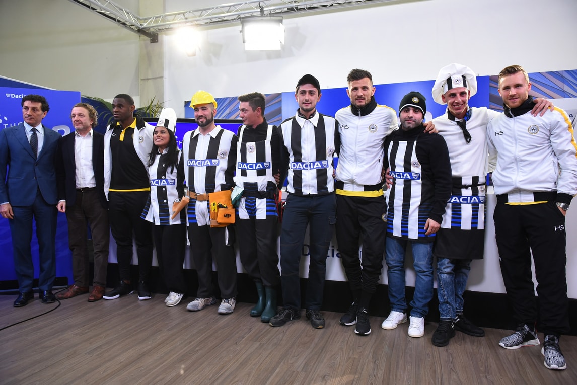 Dacia the Swap: calciatori e tifosi per una giornata speciale