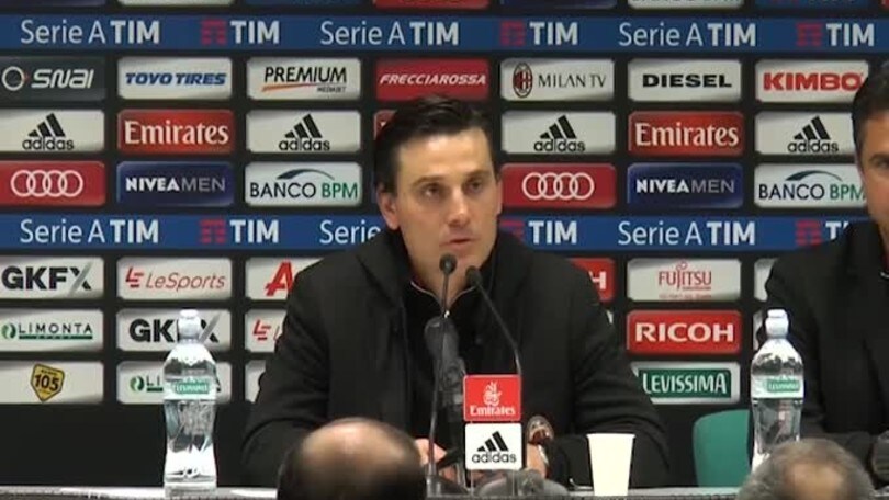 Montella: "Closing? Nessuna preoccupazione"