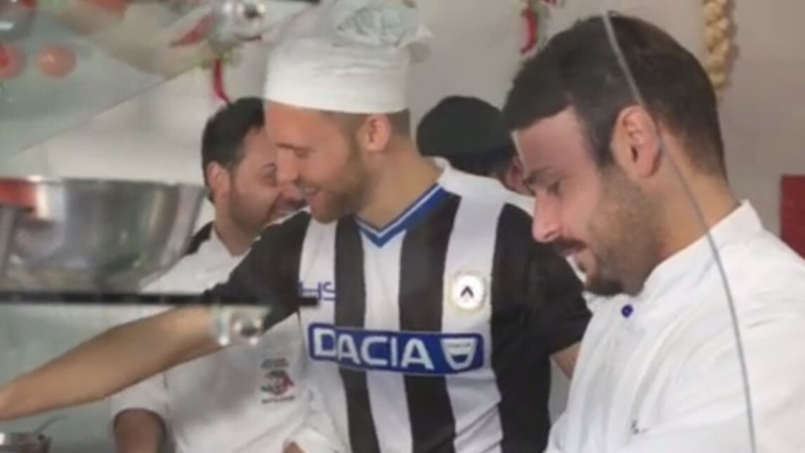 Udinese, Dacia The Swap: Widmer diventa pizzaiolo