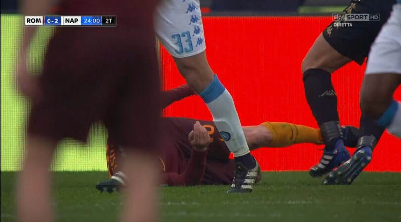 Moviola Serie A: De Rossi, manca il secondo giallo