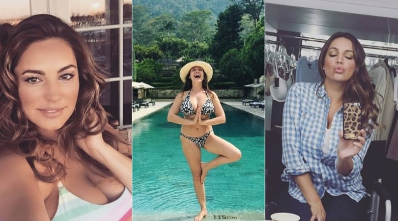 Kelly Brook, la bellissima "donna del rugby"