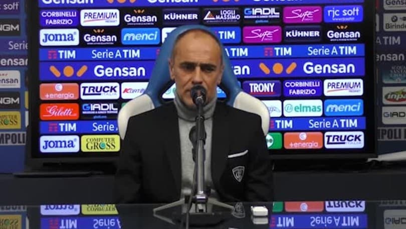 Martusciello: "Il Genoa ha fatto un tiro.."