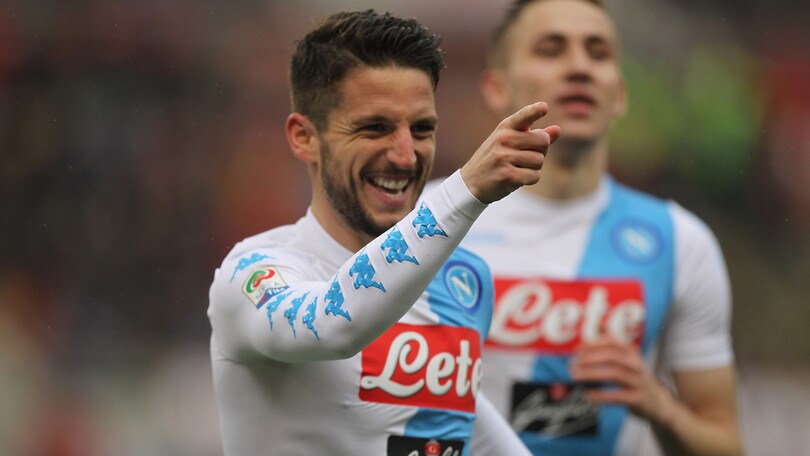 Mertens, media gol da re: ora vai meglio di Cristiano