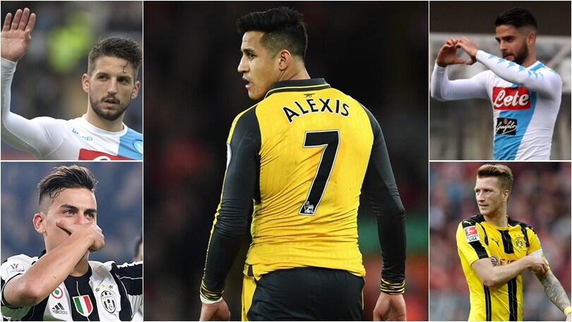 Arsenal, Sanchez ad un passo dall'addio: ecco i possibili sostituti