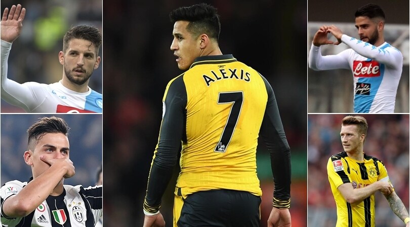 Arsenal, Sanchez ad un passo dall'addio: ecco i possibili sostituti