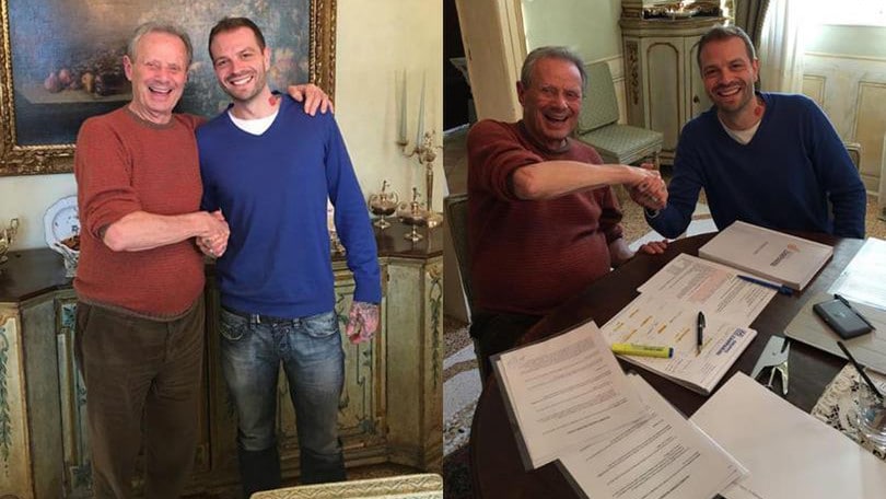 Palermo, l'ex iena Paul Baccaglini firma con Zamparini: è il nuovo presidente