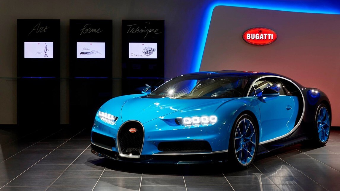 Bugatti Chiron Ginevra: foto