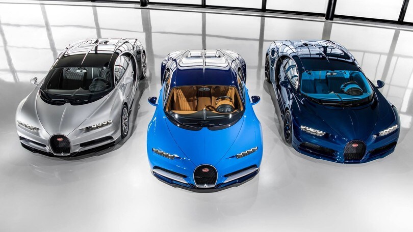 Bugatti Chiron, già venduta metà produzione