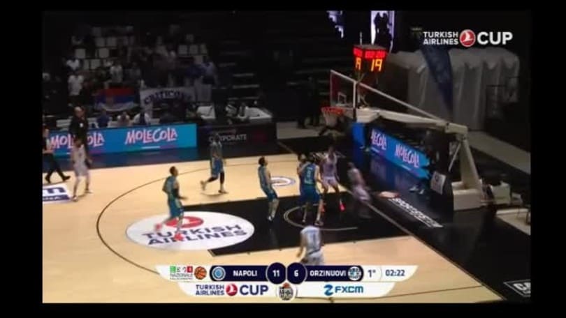 HL Finale Turkish Airlines Cup Serie B Napoli-Orzinuovi