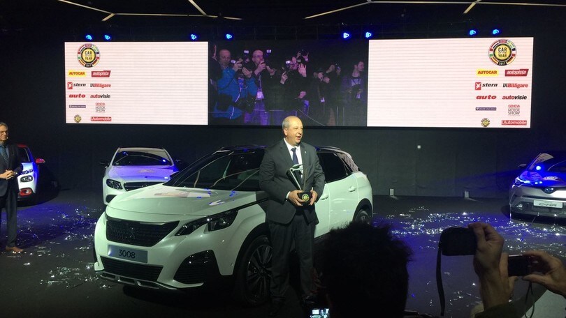 Auto dell'Anno, vince Peugeot 3008, delusione Alfa Giulia