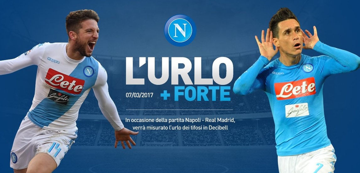Napoli-Real, un rilevatore di decibel misurerà l'urlo Champions al San Paolo