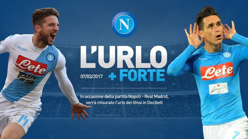 Napoli-Real, un rilevatore di decibel misurerà l'urlo Champions al San Paolo