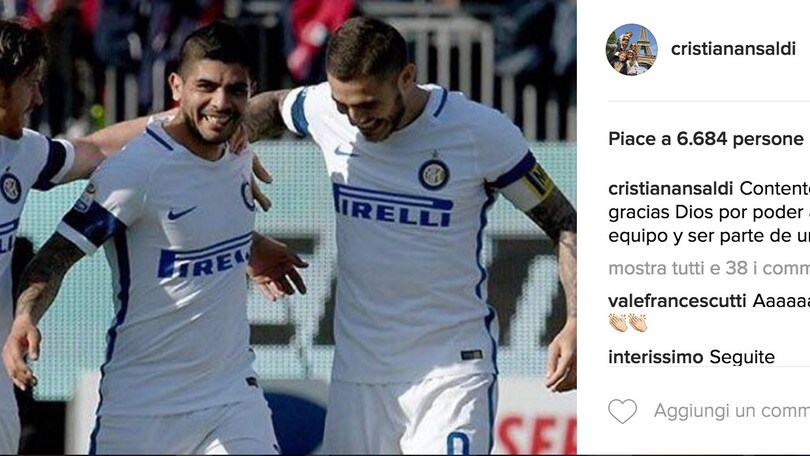 Ansaldi: «A Cagliari che vittoria!»
