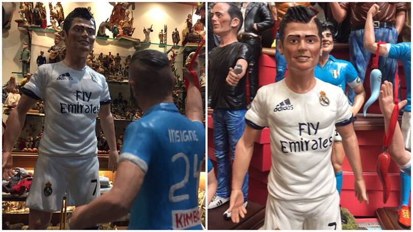 La sfida Insigne-Ronaldo inizia nel presepe
