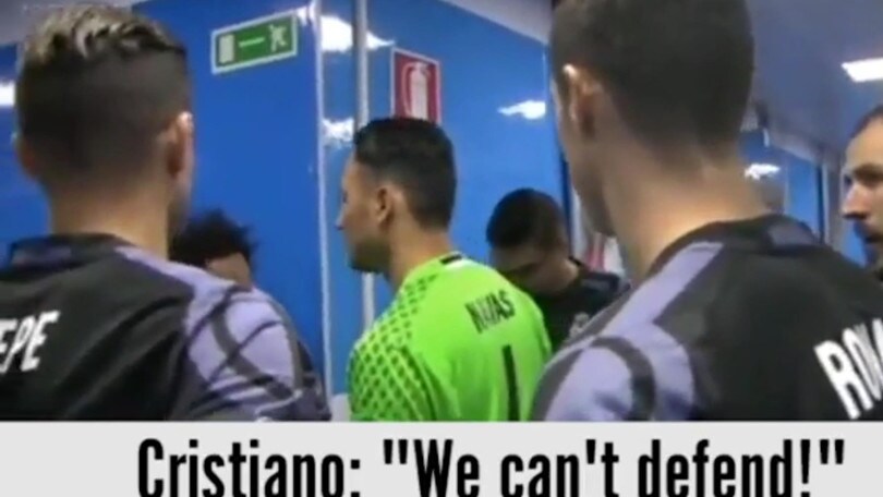 Napoli-Real Madrid, Ronaldo ai compagni: «Non possiamo difenderci»