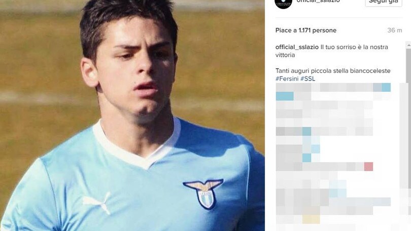 Serie A, la Lazio ricorda Mirko Fersini