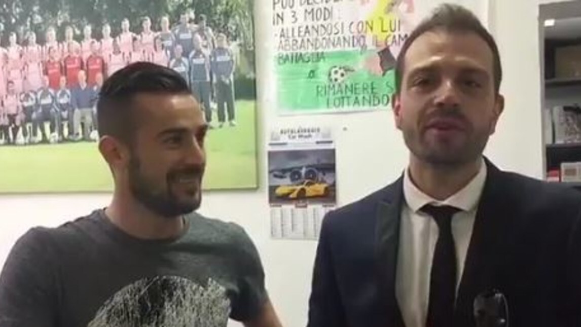 Palermo-Roma, Baccaglini e Nestorovski in coro: «Venite allo stadio!»