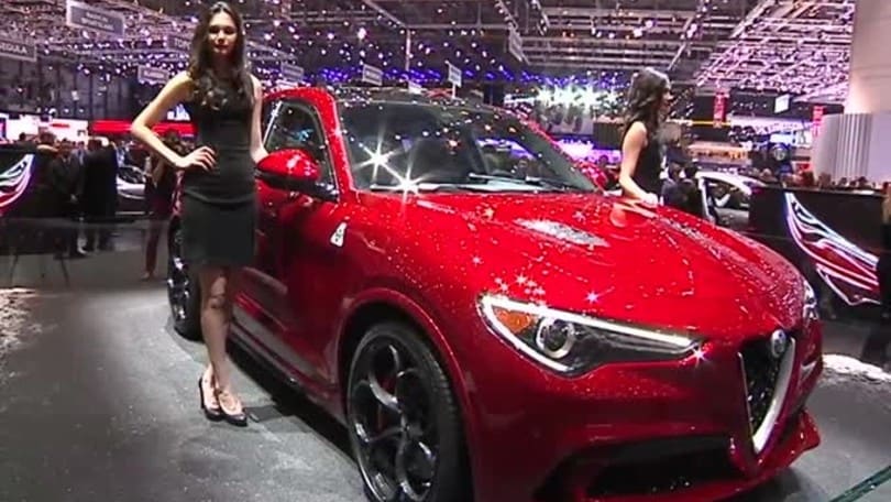 Alfa Romeo Stelvio al Salone di Ginevra