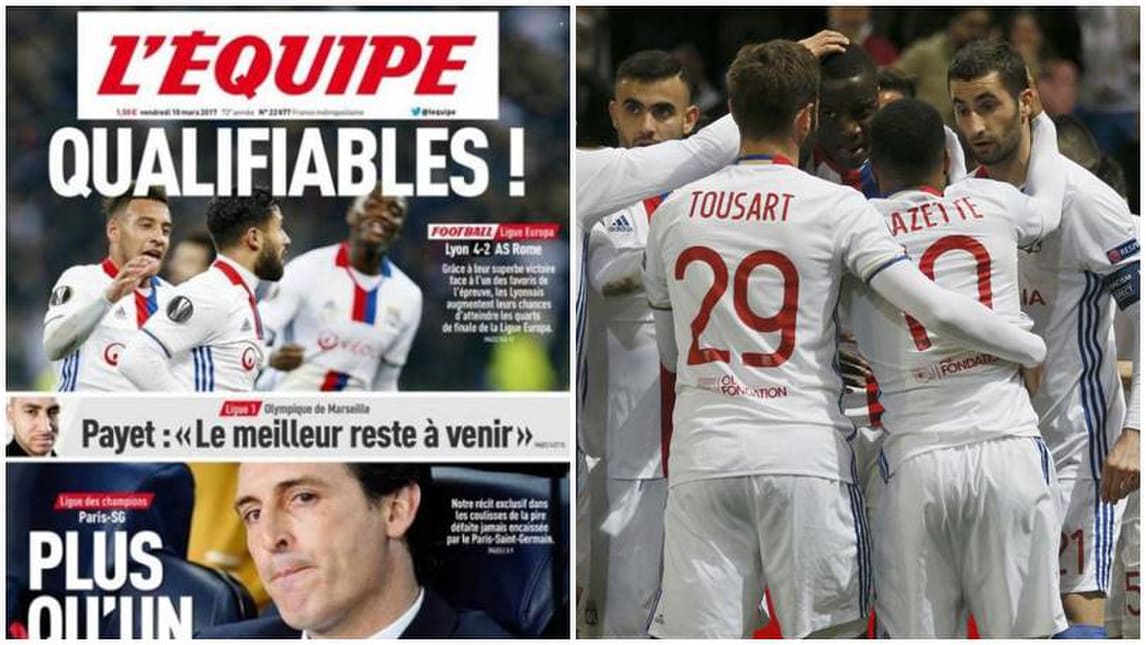 Europa League, l'Equipe sul Lione: «Qualificabili!»