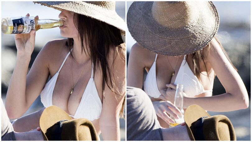 Emily Rataykowski, incidente sexy sulla spiaggia di Miami