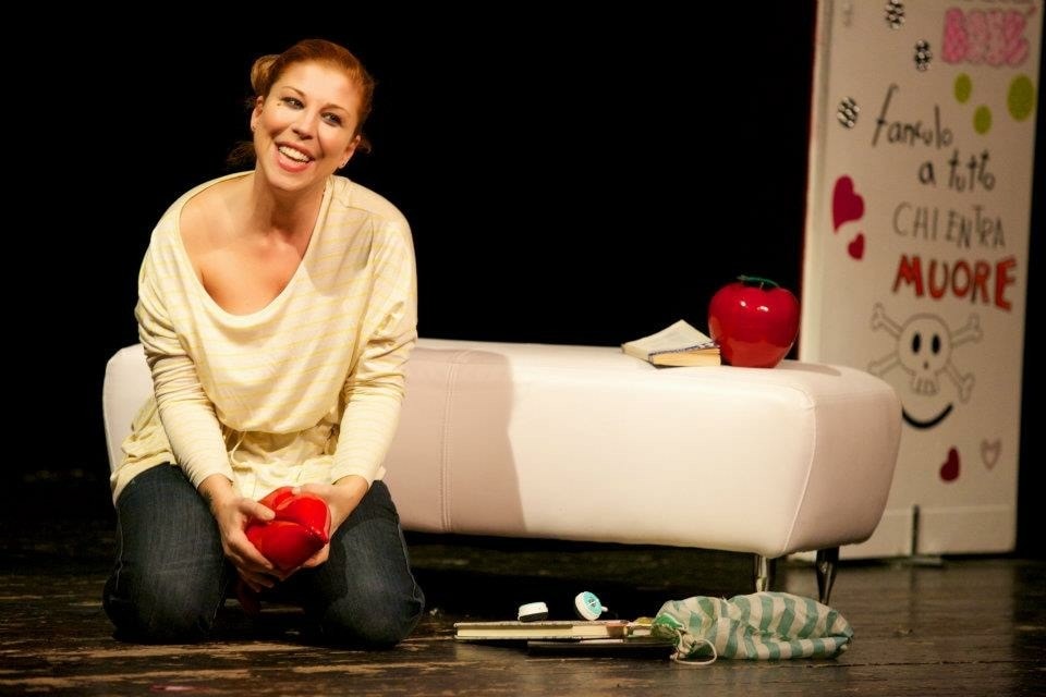 Michela Andreozzi in “L’amore al tempo delle mele”